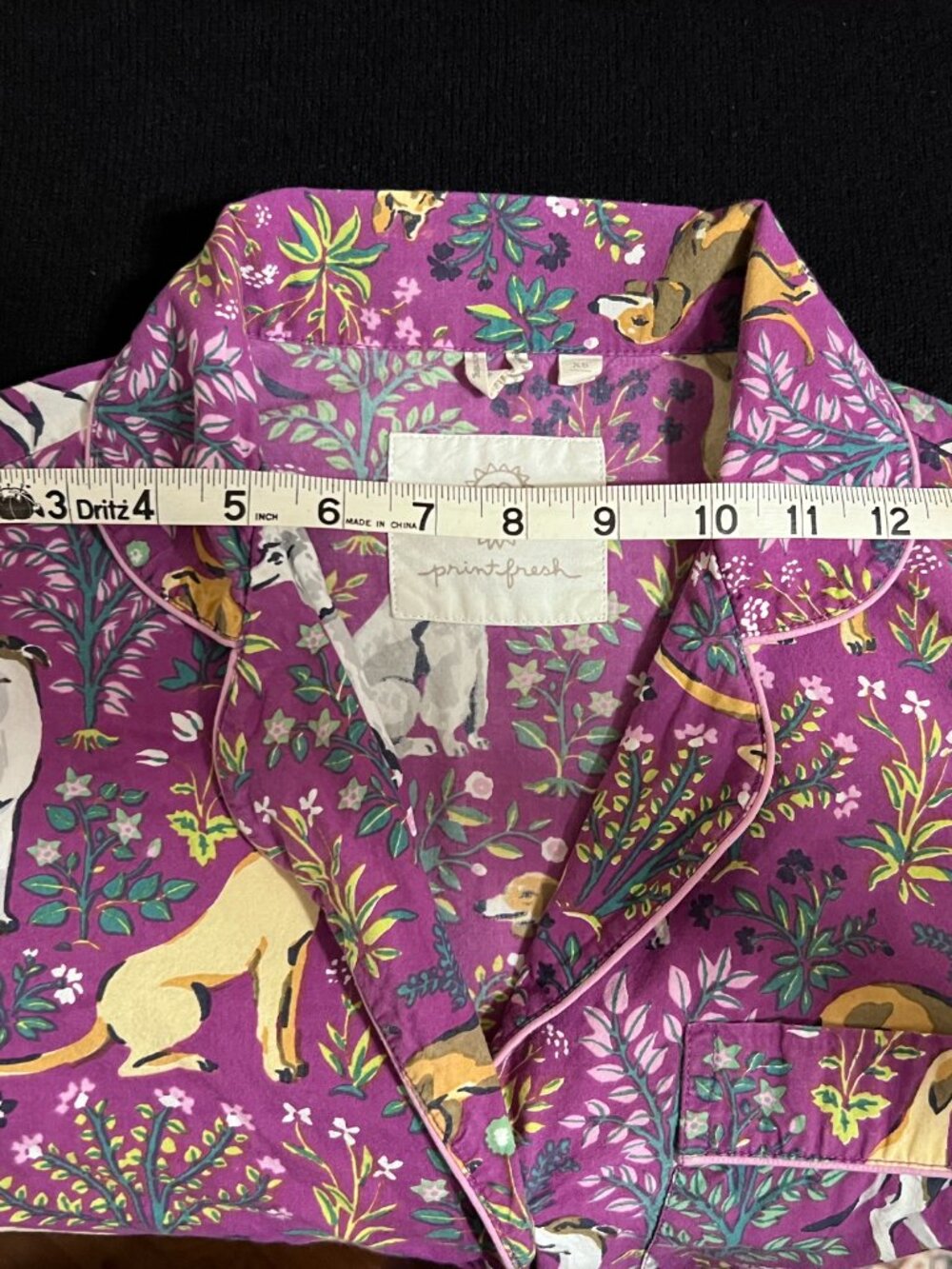 Printfresh Purple Must Love Dogs short set - XS - Picture 6 of 12
